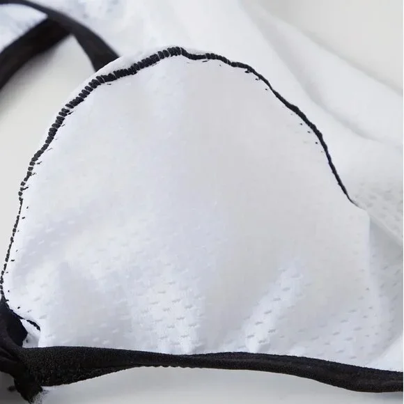 White Low Waist Mesh Jockstrap Large - Picture 4 of 8